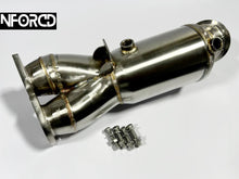Load image into Gallery viewer, BMW 135I N55 DECAT DOWNPIPE E82 E88 2011-2012 200 CELL HI-FLOW SPORTS CAT
