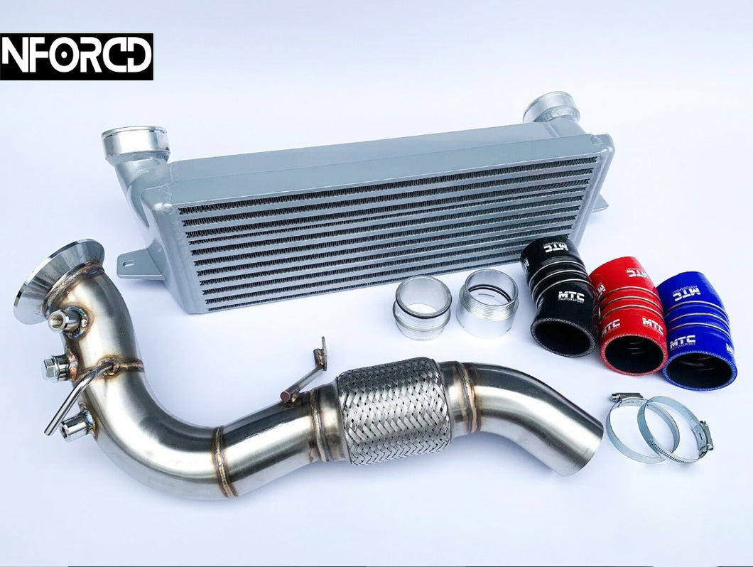 BMW 335D TURBO INTERCOOLER DPF & BOOST HOSE E90-E93 SILVER