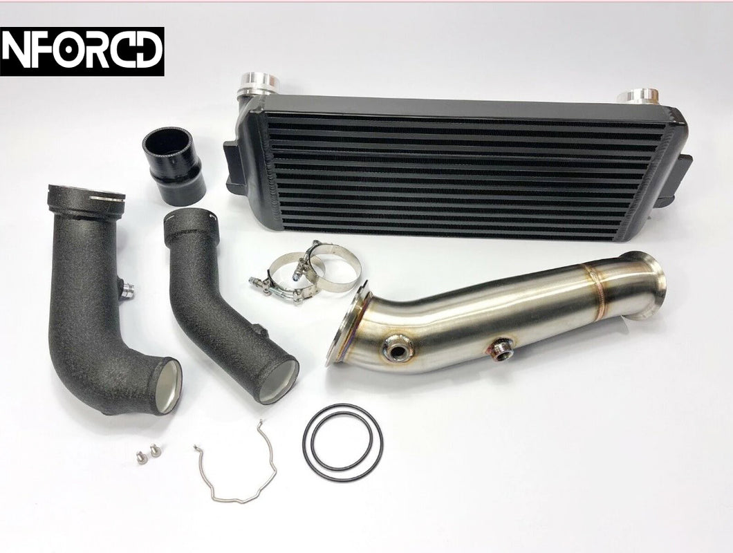 BMW 335I 435I N55 INTERCOOLER, DECAT DOWNPIPE AND CHARGE PIPE