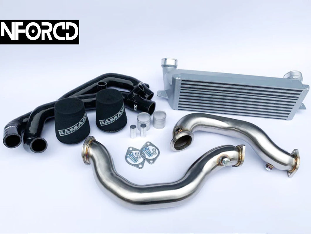 BMW 335I N54 DECAT DOWNPIPES, STEPPED INTERCOOLER & INLETS 2006-2010