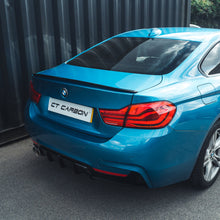 Load image into Gallery viewer, BMW 4 SERIES F32 GLOSS BLACK FULL KIT (TWIN EXHAUST) - MP STYLE - BLAK BY CT CARBON
