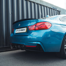Load image into Gallery viewer, BMW 4 SERIES F32 GLOSS BLACK FULL KIT (TWIN EXHAUST) - MP STYLE - BLAK BY CT CARBON
