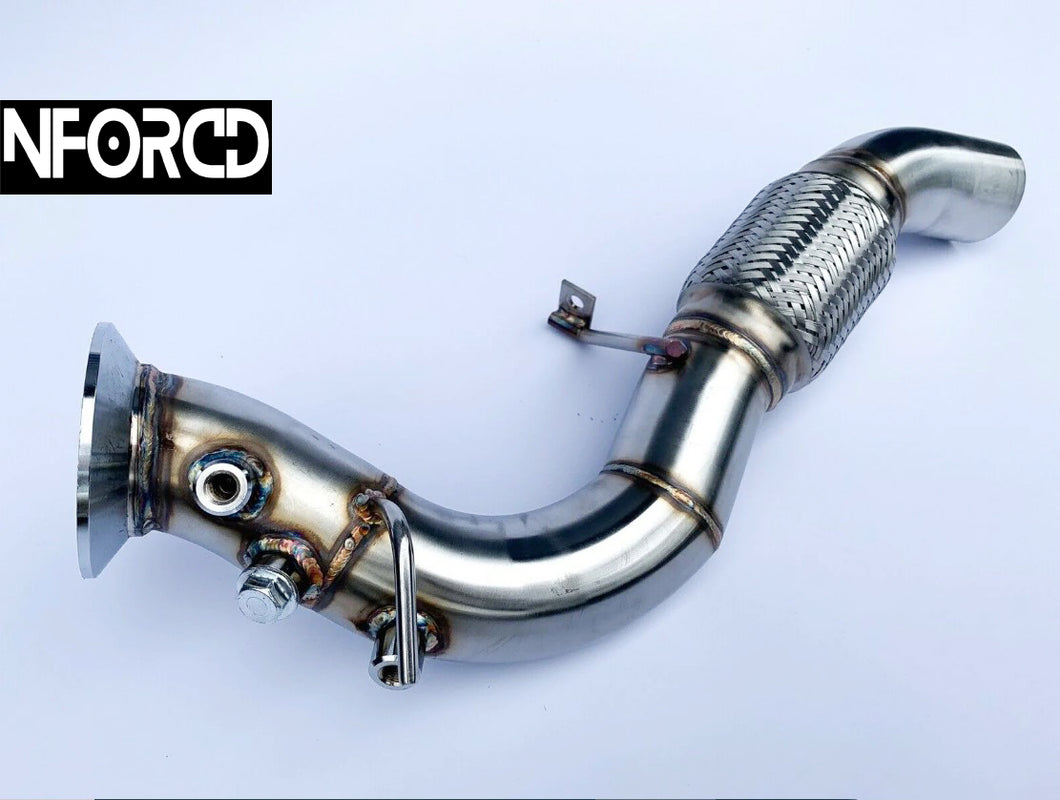 BMW 635D DPF DELETE DOWNPIPE