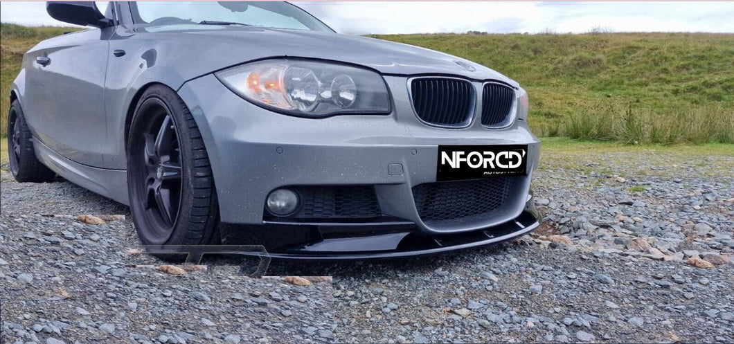 BMW E82 E88 M-Sport Splitter and Side Skirts