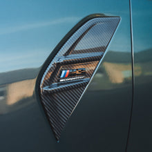 Load image into Gallery viewer, BMW M3 G80/G81 CARBON FIBRE REPLACEMENT SIDE FENDER TRIM
