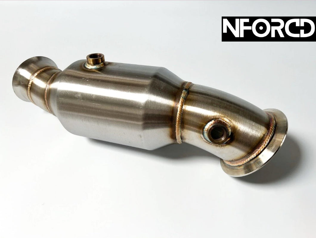 BMW M135I N55 DOWNPIPE 200 CELL HI-FLOW SPORTS CAT 235I 335I 435I