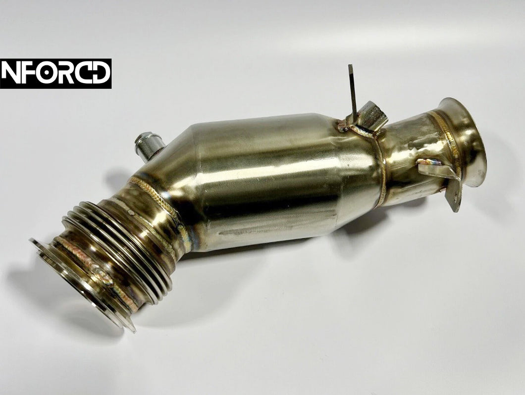 BMW 135I 2012-JUNE 2013 PWG DOWNPIPE 200 CELL HI-FLOW SPORTS CAT