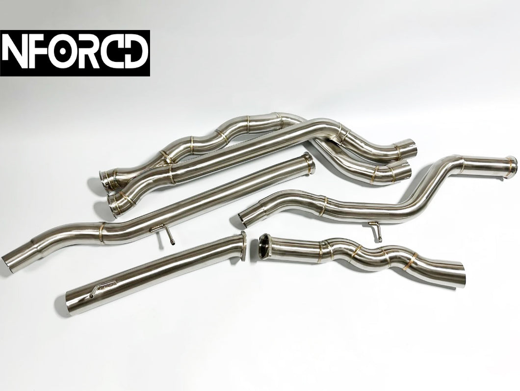 BMW M3/M4 F80 F82 Equal Length Cat-Back Exhaust Mid Pipe 3.5