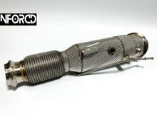 Load image into Gallery viewer, BMW 340I 440I B58 DOWNPIPE WITH 200 CELL HI-FLOW SPORT CAT &amp; HEAT SHIELD

