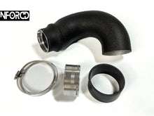 Load image into Gallery viewer, BMW M3 G80 / M4 G82 S58 3&quot; Aluminium Intake Pipes &amp; Induction Kit - High-Flow Turbo Intake Upgrade, MAF Housings, Crinkle Black (89mm Cone Filters Required)
