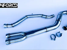Load image into Gallery viewer, BMW M3 F80 / M4 F82 Cat Back Mid Pipe Centre Section - 3.5 inch (89mm) 304 Stainless Steel Performance Exhaust | S55 | Fits OEM Back Box or Decat
