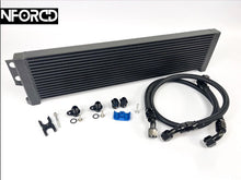 Load image into Gallery viewer, BMW M3 F80 / M4 F82 / M2 Competition F87 S55 Uprated Oil Cooler Kit – 45% Larger Core – Direct Fit – Replaces OEM 17212284540, 2284540
