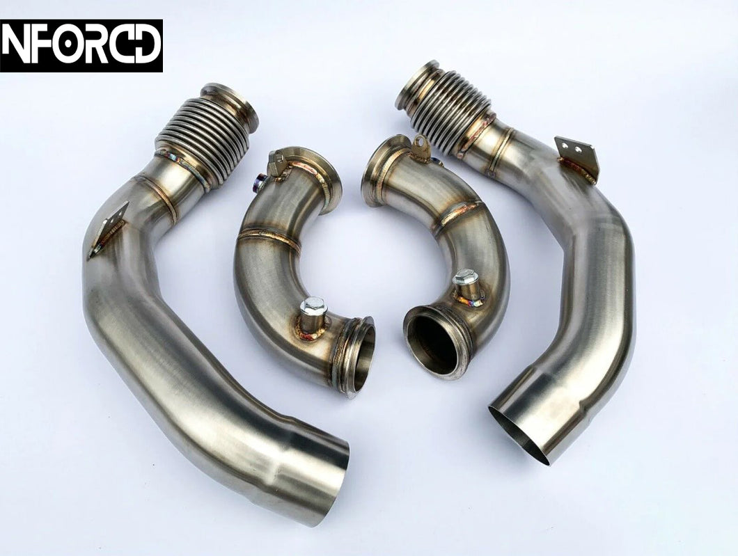 BMW F90 M5 DECAT DOWNPIPES S63M 3” 2018