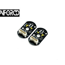 Load image into Gallery viewer, Nforcd BMW M5 F90 Pre-LCI CSL-Style Yellow DRL LED Module Set (UK/EU) – Daytime Running Lights Angel Eyes Upgrade, Plug &amp; Play, Direct Replacement Pair
