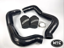 Load image into Gallery viewer, BMW M5 F90 Cold Air Intake Kit – 90mm Silicone Intake Hoses with RamAir Filters | Fits M5/M5 Competition 2018-2022 &amp; M8 Competition 2020-2022 | S63 Twin-Turbo V8 Induction Upgrade
