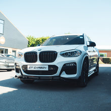 Load image into Gallery viewer, BMW G01 X3 DOUBLE SLAT BLACK GRILLES - BLAK BY CT CARBON
