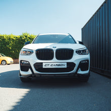 Load image into Gallery viewer, BMW G01 X3 DOUBLE SLAT BLACK GRILLES - BLAK BY CT CARBON
