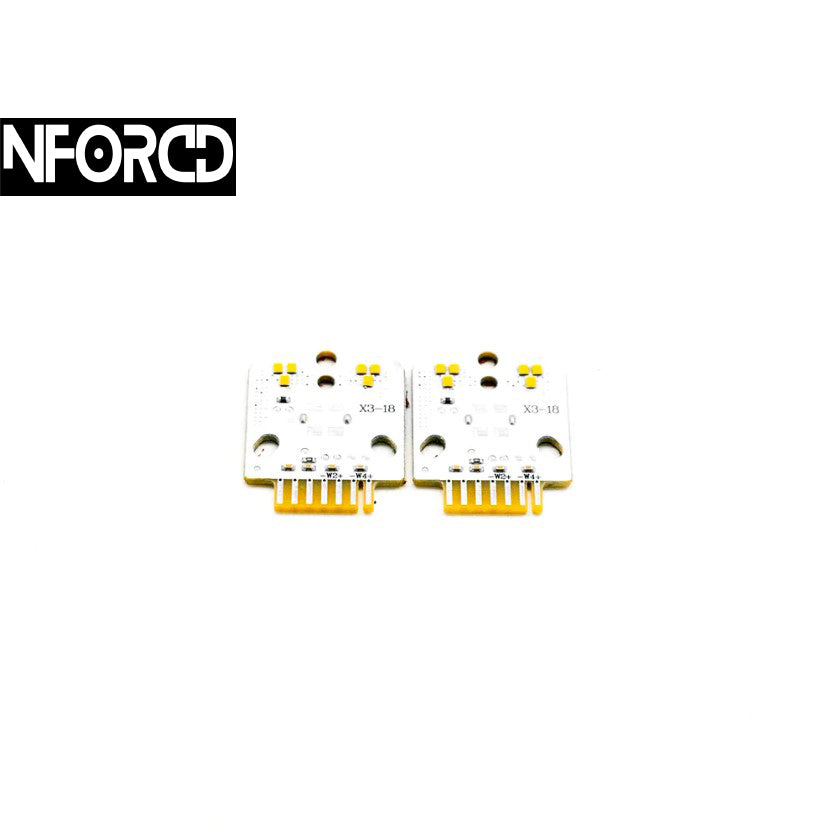 Nforcd CSL-Style Yellow DRL LED Module Set for BMW X3M F97 & X4M F98 Pre-LCI Headlights – Daytime Running Light Colour Change Upgrade
