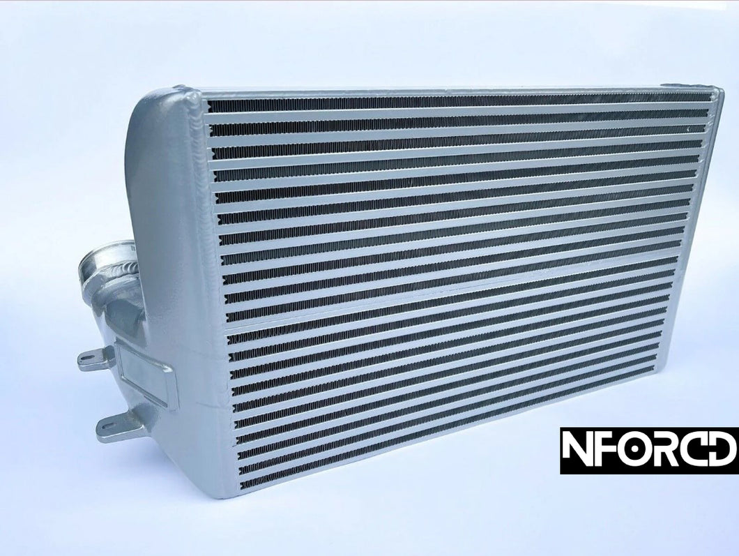 BMW E70 X5 HUGE STEPPED COMPETITION INTERCOOLER GREY