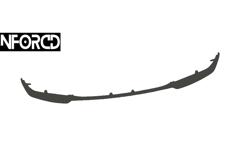 BMW M2 G87 2023+ Carbon Fibre GT Front Splitter (2-Piece, Adjustable) - Alpha-N Performance Dry Carbon Front Lip Spoiler S58, Pre-Preg 2x2 Twill, Class 3