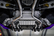Load image into Gallery viewer, Capristo 02BM09903021 BMW M2 (G87) Valved Exhaust with Mid-Silencer Delete, 200 Cell OPF Replacement, Wicrom Tips (OE Actuators)
