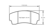 Load image into Gallery viewer, Pagid Racing RSL 29 (RSL29) S2127 Brake Pads for AP Racing CP3345 D44 &amp; Alcon H Type 4463 D40/D44/D48 | Endurance &amp; Track Day Compound | E2127 29010
