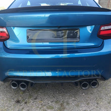 Load image into Gallery viewer, Big Fins Style Carbon Fibre Rear Diffuser for BMW F87 F87C M2 16-21
