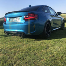 Load image into Gallery viewer, Big Fins Style Carbon Fibre Rear Diffuser for BMW F87 F87C M2 16-21
