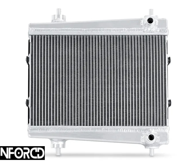 Mishimoto BMW S58 Auxiliary Radiators (Pair) – G8X M2 M3 M4 2021+ (G80 G82 G83 G87) | Performance Side Coolers | 25% Larger Core | Aluminum TIG-Welded | Direct Fit