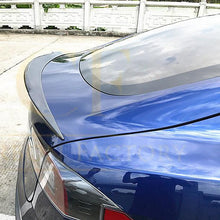 Load image into Gallery viewer, C Style Carbon Fibre Boot Spoiler for Tesla Model S 13-22
