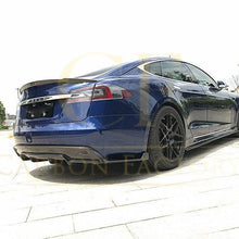 Load image into Gallery viewer, C Style Carbon Fibre Boot Spoiler for Tesla Model S 13-22
