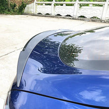 Load image into Gallery viewer, C Style Carbon Fibre Boot Spoiler for Tesla Model S 13-22

