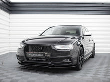 Load image into Gallery viewer, Maxton Design - FRONT SPLITTER V.2 AUDI S4 / A4 S-LINE B8 FL
