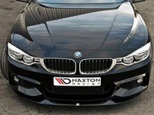Load image into Gallery viewer, Maxton Design - FRONT SPLITTER V.2 BMW 4 F32 M-SPORT (GTS-LOOK) (2013-2016)
