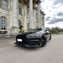 Load image into Gallery viewer, CF Style Carbon Fibre Front Splitter for Audi A4 B9 S Line &amp; S4 15-19
