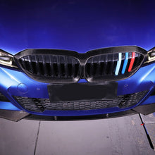 Load image into Gallery viewer, CF Style Carbon Fibre Front Splitter for BMW G20 G21 3 Series Pre-LCI M Sport 19-22
