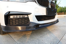Load image into Gallery viewer, CF Style Carbon Fibre Front Splitter for BMW G30 5 Series M Sport 17-20
