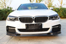 Load image into Gallery viewer, CF Style Carbon Fibre Front Splitter for BMW G30 5 Series M Sport 17-20

