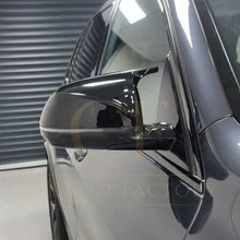Load image into Gallery viewer, CF Style Gloss Black Replacement Mirror Covers for BMW G01 X3 G02 X4 G05 X5 G06 X6 G07 X7 18-25
