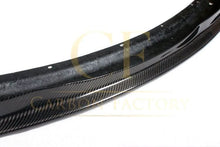 Load image into Gallery viewer, CS Style Carbon Fibre Front Splitter for BMW 3 Series E90 LCI 10-13
