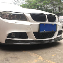 Load image into Gallery viewer, CS Style Carbon Fibre Front Splitter for BMW 3 Series E90 LCI 10-13
