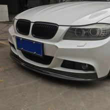 Load image into Gallery viewer, CS Style Carbon Fibre Front Splitter for BMW 3 Series E90 LCI 10-13
