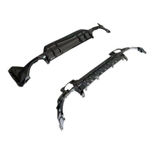 Load image into Gallery viewer, BMW G20/G21 3 SERIES LCI 340I GLOSS BLACK REAR DIFFUSER (SQUARE EXHAUST)
