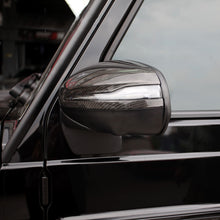 Load image into Gallery viewer, Pre-Preg Carbon Fibre Replacement Mirror Covers for Mercedes Benz W464 G Class G Wagon 18-22
