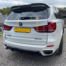 Load image into Gallery viewer, Carbon Factory Style Gloss Black Body Kit Splitter Diffuser Side Skirts Spoiler for BMW F15 X5 13-18
