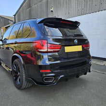 Load image into Gallery viewer, Carbon Factory Style Gloss Black Body Kit Splitter Diffuser Side Skirts Spoiler for BMW F15 X5 13-18

