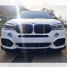 Load image into Gallery viewer, Carbon Factory Style Gloss Black Body Kit Splitter Diffuser Side Skirts Spoiler for BMW F15 X5 13-18
