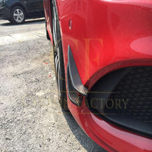 Load image into Gallery viewer, Carbon Fibre Canards (4 Pieces) for Mercedes Benz W117 CLA Saloon 16-19
