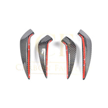 Load image into Gallery viewer, Carbon Fibre Canards (4 Pieces) for Mercedes Benz W117 CLA Saloon 16-19
