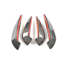 Load image into Gallery viewer, Carbon Fibre Canards (4 Pieces) for Mercedes Benz W117 CLA Saloon 16-19
